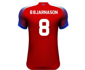 2018-2019 Iceland Third Errea Football Shirt (B Bjarnason 8)