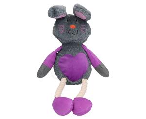 AB Tools Ruby Rabbit Soft Plush Teddy Dog Toy With Squeak 40cm/17"