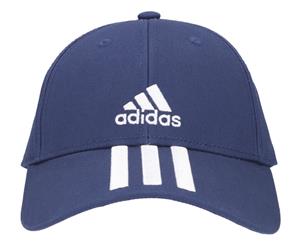 Adidas 3-Stripes Baseball Cap - Tech Indigo/White/White