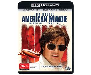 American Made 4K Ultra HD Blu-ray Digital Download UHD Region B