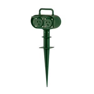 Arlec 2 IP44 Outlet Outdoor Power Garden Stake