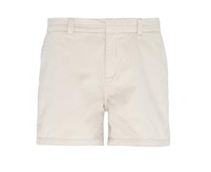 Asquith & Fox Womens/Ladies Classic Fit Shorts (Natural) - RW4812