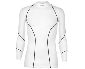 Atak Men Gaelic Compression Top Mens - White