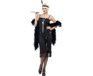 Black Flapper Adult Costume