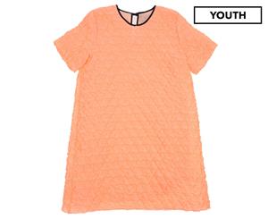 Blossom by Roksanda Girls' Short Sleeve Dress - Orange