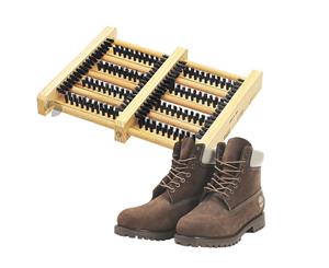 Boot Cleaner Hands Free Deep Cleaning Durable Stiff Bristles Riding Garden Work