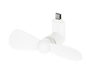 Bullet Airing Micro Usb Fan (White) - PF1565