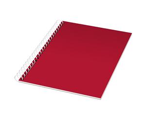 Bullet Rothko A4 Notebook (Red/White) - PF2601