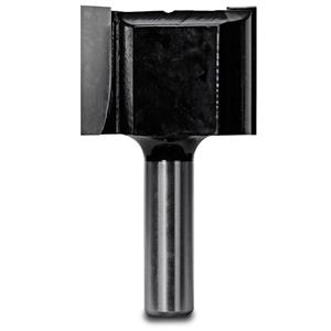 Carbitool Router Bit TCT Straight Router 1.3/4inch -Diameter 1/2inch -Shank