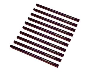 Cocktail Short Stainless Steel Straw Purple 120mm - 50 Pack