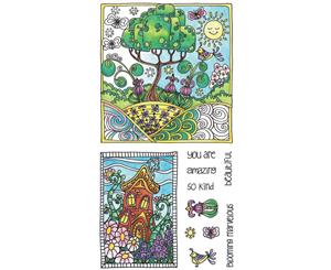 Color Me Clear Stamps 4&quotX7.75"-Amazing