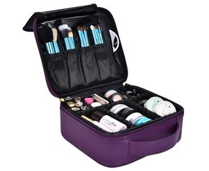 CoolBELL Women's Travel Cosmetic Bag-Purple