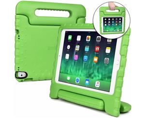 Cooper Dynamo [Rugged Kids Case] Protective Case for iPad Pro 9.7 iPad Air 2 | Child Proof Cover Stand Handle | A1673 A1674 A1566 A1567 (Green)