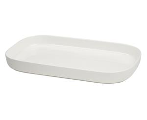 D&W-Taste Porcelain Loft Rectangle Serving Dish Platter White 47.5x30x4.5cm