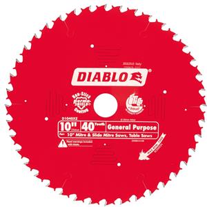 Diablo 254mm 40 Teeth General Purpose Circular Saw Blade