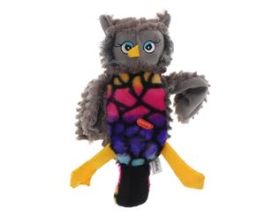 Dog Toy Carnival Owl With Wings Furkidz 30cm Puppy Play Plush Chew Training