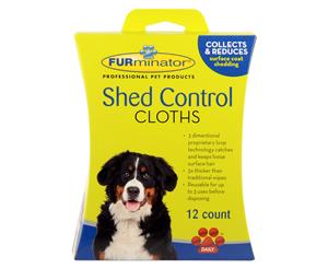 FURminator Shed Control Cloths 12pk