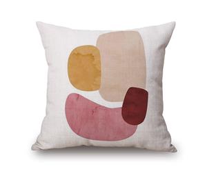 Geometric Simple Cotton&linen Pillow Cover 84439