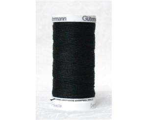 Gutermann 100m Spool Professional Jeans Thread #1000 Black