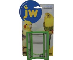 Hall of Mirrors Toy & Bird Bath for Budgies Small Parrots by JW Insight