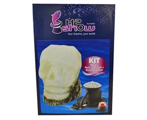 Hydor H2Show Skull Red Bubble Maker Red Led Light