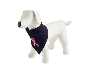 Ideology Printed Breast Cancer Dog Bandana