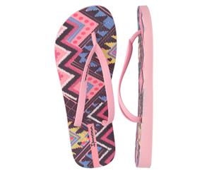 Ipanema Women's Trendy Print Thongs - Pink