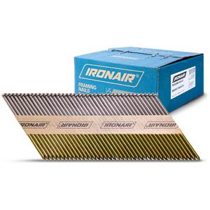 Ironair 75x3.05mm Framing Nails Box 3000 IFRDCBR75