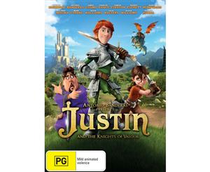 Justin and the Knights of Valour DVD Region 4