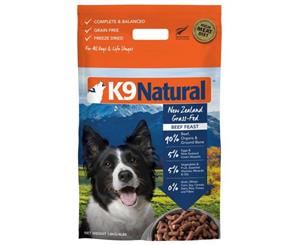 K9 Natural Grain Free Dry Dog Food - Beef