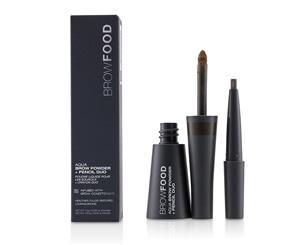 LashFood BrowFood Aqua Brow Powder + Pencil Duo # Taupe -