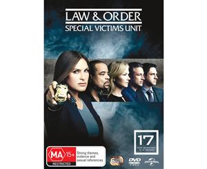 Law and Order Special Victims Unit Season 17 DVD Region 4