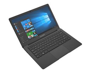 Leader Companion 309 Notebook 13.3" Full HD Celeron 4GB64GB Storage + 240GB SSD Windows 10 Home 1 Year Onsite Warranty Black