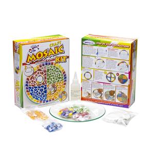 Mandala Art Mosaic Round Plate Craft Kit