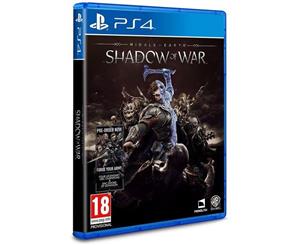 Middle Earth Shadow of War PS4 Game