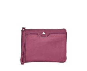 Mocha Liana Clutch - Rose