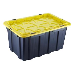 Montgomery 60L Black Heavy Duty Storage Container With Clip Lid