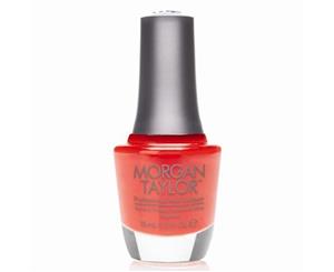 Morgan Taylor Nail Polish Lacquer Enamel Orange You Glad 15ml