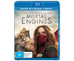 Mortal Engines 3D Edition with 2D Edition Digital Download Blu-ray Region B