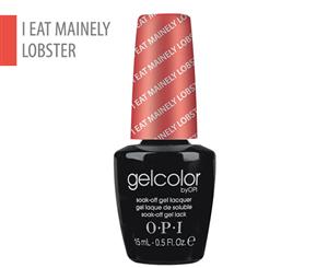 OPI GelColor Lacquer - I Eat Mainely Lobster