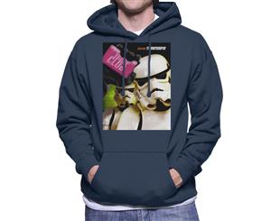 Original Stormtrooper Troop Club Parody Men's Hooded Sweatshirt - Navy Blue