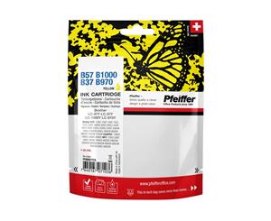 Pfeiffer Ink Cartridge Compatible With Brother Lc-1000y / Lc-57y & Lc-970y / Lc-37y Yellow