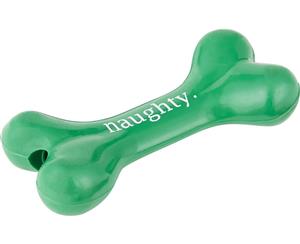 Planet Dog Orbee Tuff Holiday Naughty Funny Bone - Green