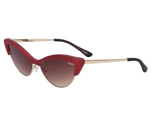 Quay Australia X Finders Keepers Women's All Night Sunglasses - Red/Brown