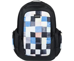 Quiksilver Mens Schoolie 25L Padded Laptop Travel Daypack Backpack Bag - White