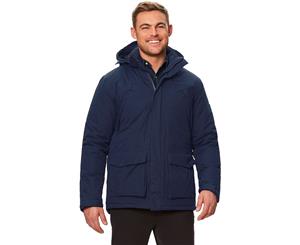 Regatta Mens Perran Hydrafort Insulated Waterproof Hooded Coat Jacket - Navy