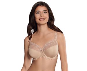 Rosa Faia 5639-753 Grazia Desert Nude Lace Underwired Full Cup Bra