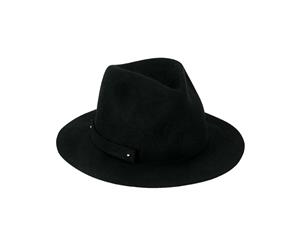 San Diego Hat Company Women's Packable Felt Fedora