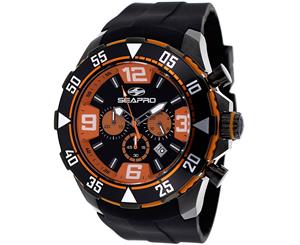 Seapro Men's Diver Black and orange Dial Watch - SP1123