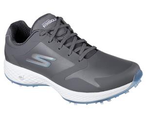 Skechers W Go Golf Eagle Pro Golf Shoes - Grey/Blue - Ladies Synthetic